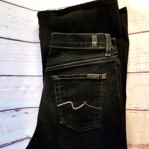 Men's Size 30 7 For All Mankind BLACK Jeans